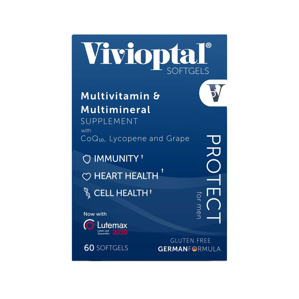 Vivioptal Protect for Men Multivitamin & Multimineral, 60 Capsules